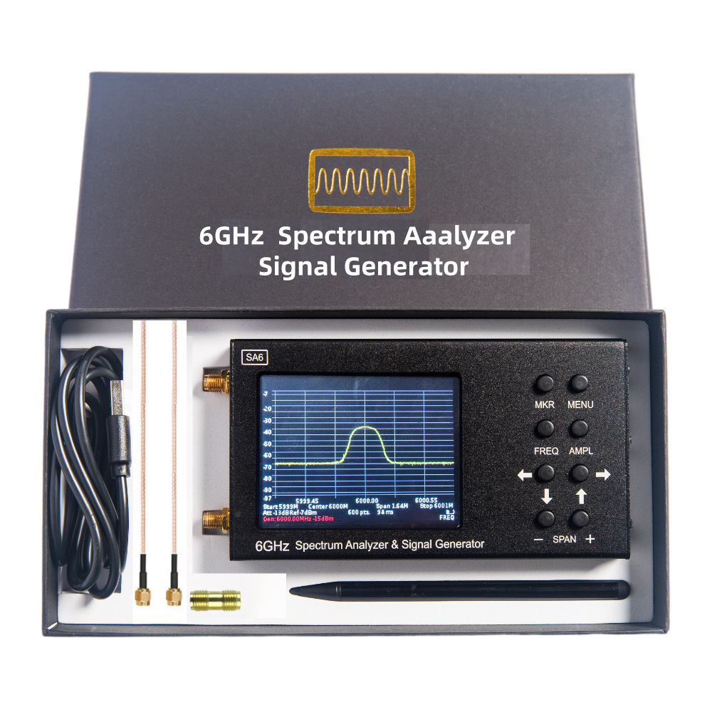 SA6 6GHz Digital Handheld Port - огляд і ціна Signal Generator Spectrum Analyzer