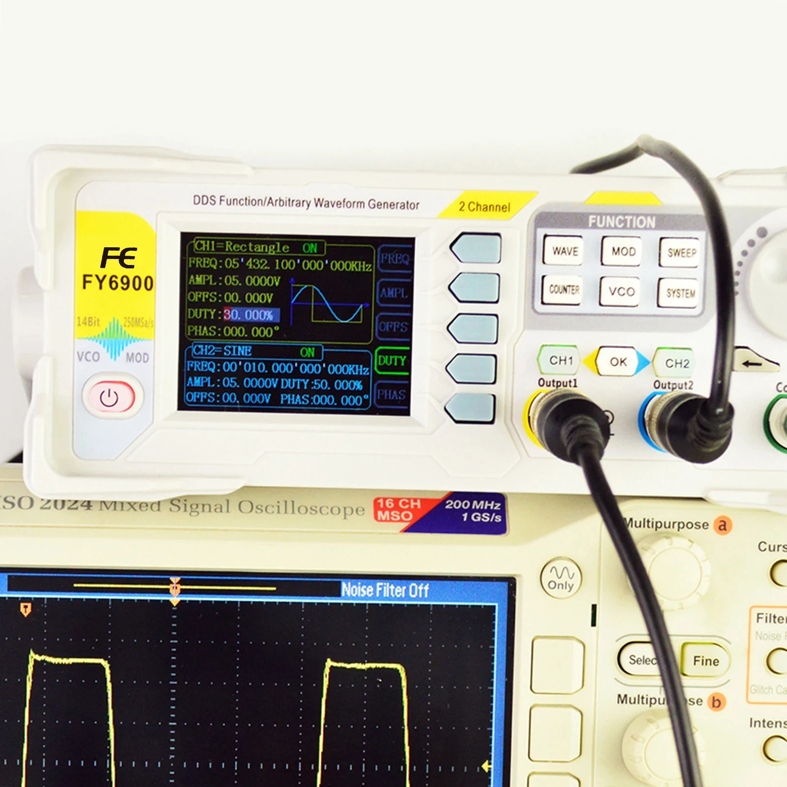 Waveform Generator Pulse Signa - огляд і ціна Function Arbitrary Waveform Generator