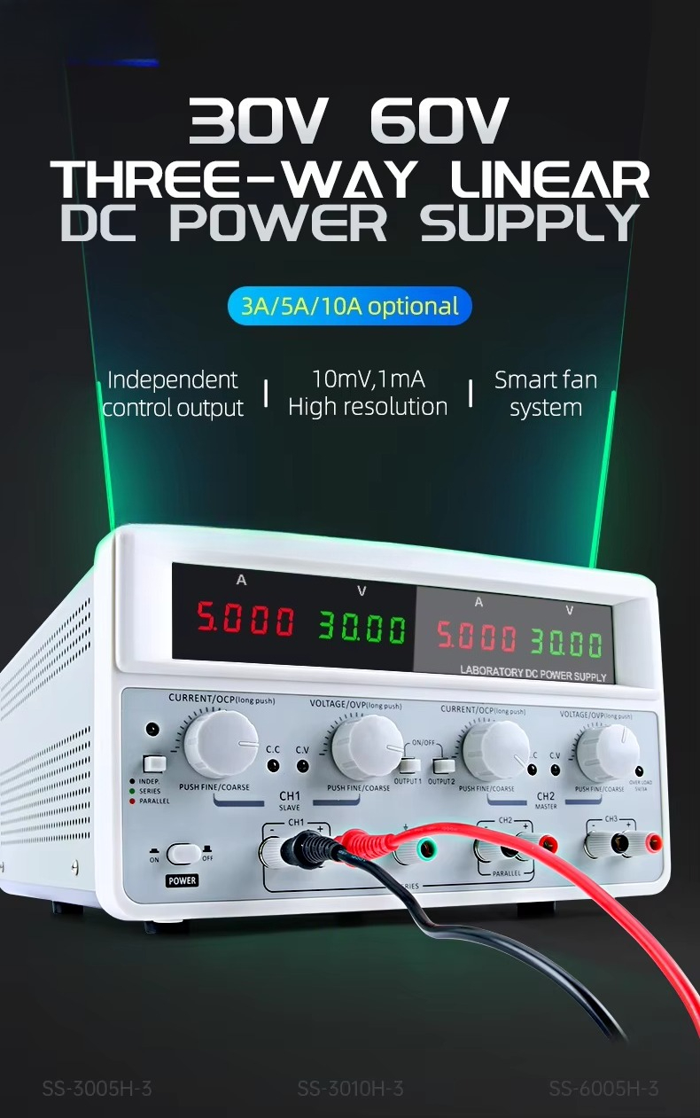 A-BF Multi Channel Linear DC P - огляд і ціна Linear Lab Power Supply Adjustable