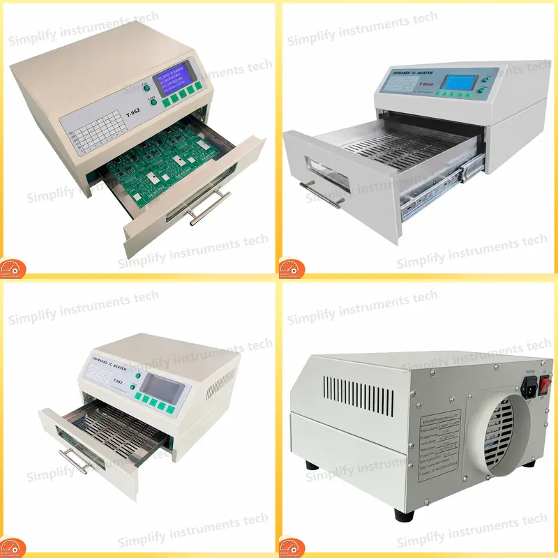 T962 Reflow Oven 110V 220V Inf - огляд і ціна Reflow Oven Pcb T962