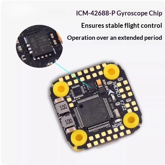 JHEMCU F722 NOXE F7 Flight Con - огляд і ціна Fpv Flight Controller F7 Stack 60A
