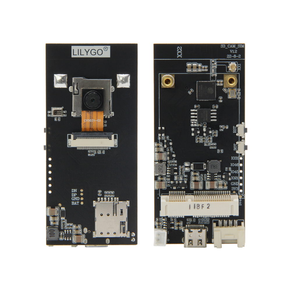 LILYGO® T-SIMCAM ESP32-S3 CAM  - огляд і ціна Esp32 S3 Development Board Lot