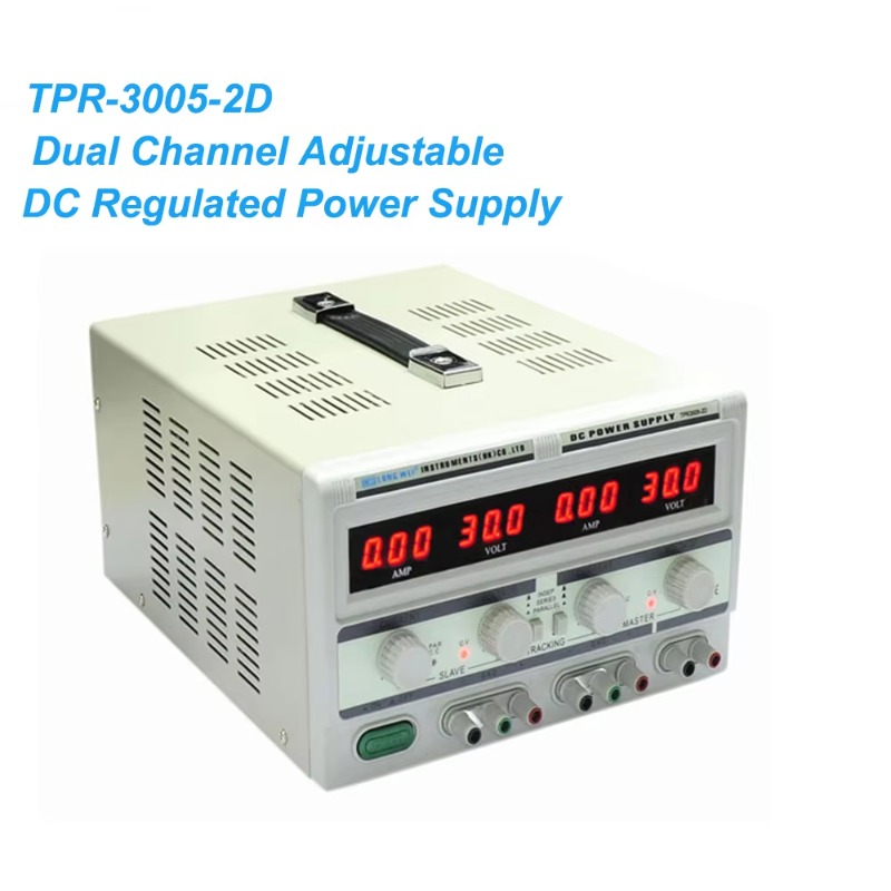TPR-3005-2D Dual Channel Adjus - огляд і ціна Linear Lab Power Supply Adjustable