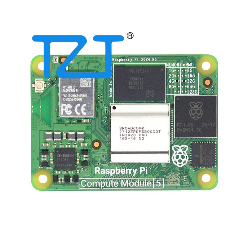 TZT Compute Module 5 Bluetooth - огляд і ціна Raspberry Pi 5 8Gb Kit