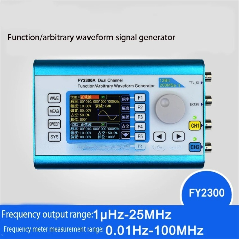 FY2300 Dual Channel DDS Functi - огляд і ціна Function Arbitrary Waveform Generator