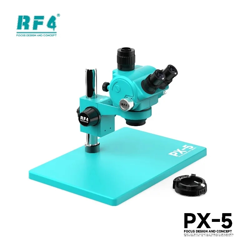 RF4 PX-5 Trinocular Stereo Mic - огляд і ціна Stereo Trinocular Microscope Pcb