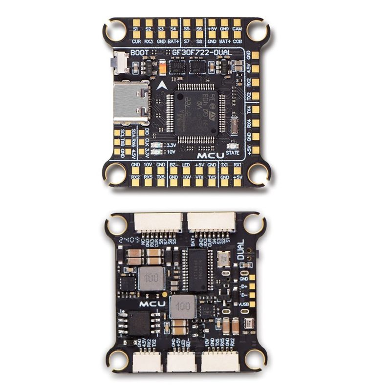B05C-F7 FC&ESC FPV Stack F722  - огляд і ціна Fpv Flight Controller F7 Stack 60A