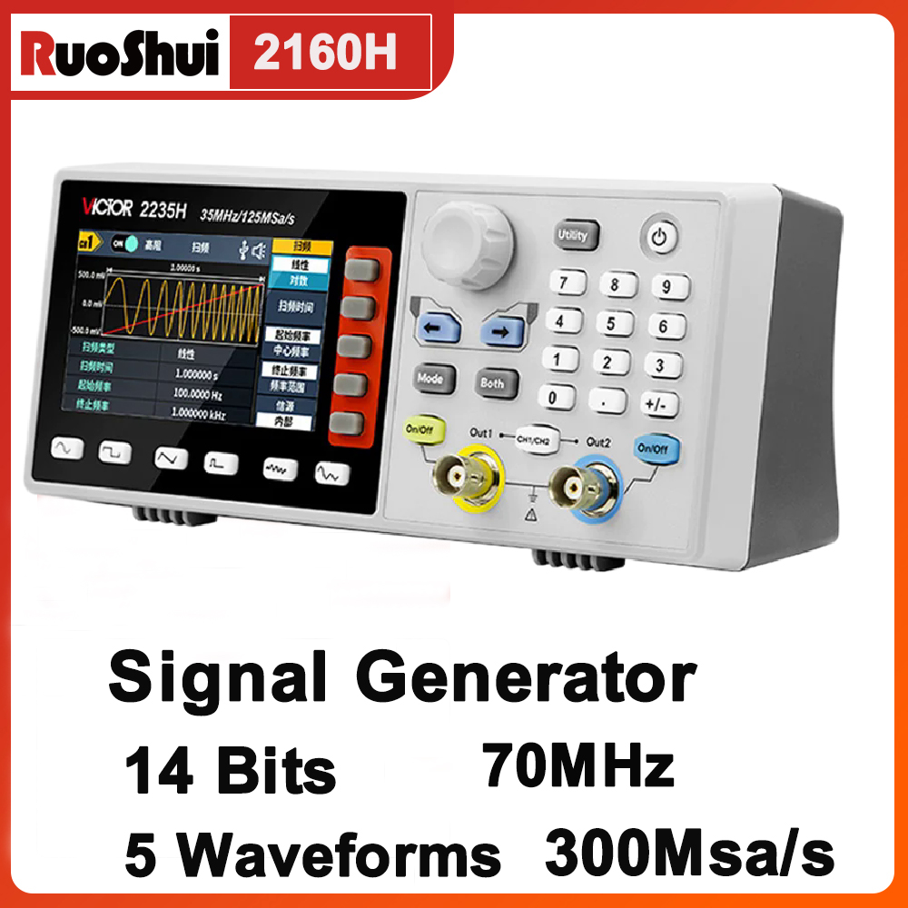 VICTOR Signal Generator Single - огляд і ціна Function Arbitrary Waveform Generator
