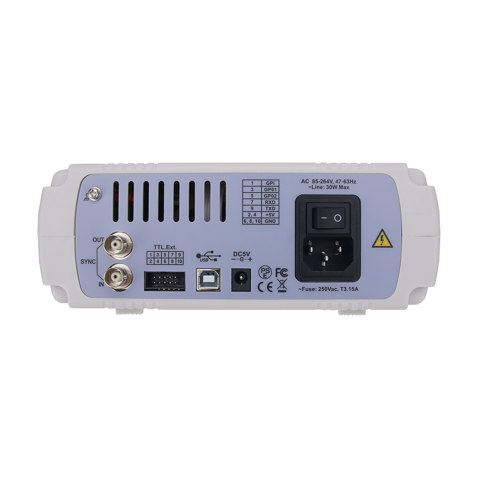JDS8060 60MHz Dual Channel DDS - огляд і ціна Function Arbitrary Waveform Generator