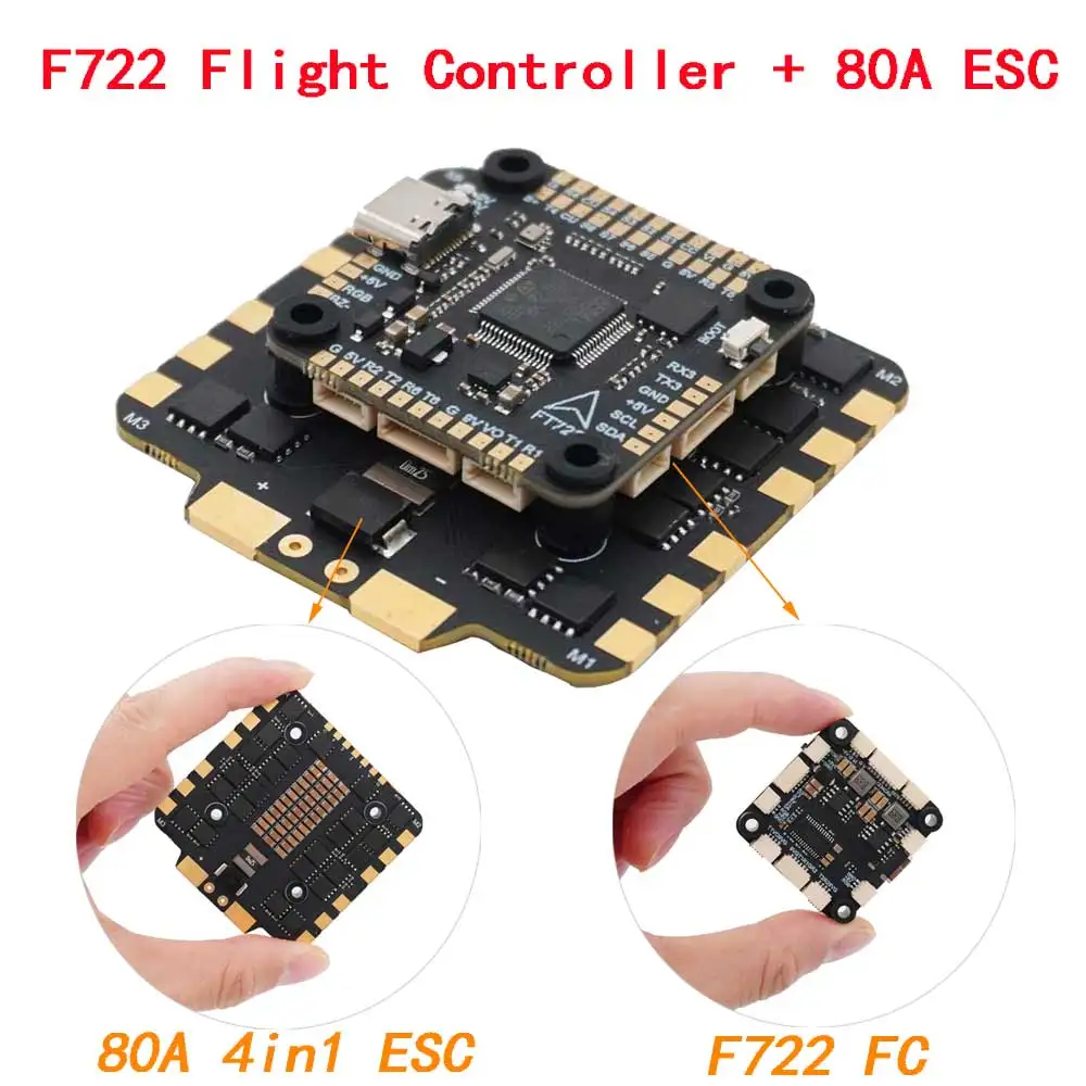 BoMaSF405 F7 F722 Flight Contr - огляд і ціна Fpv Flight Controller F7 Stack 60A
