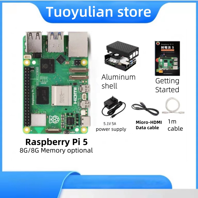 For Raspberry Pi 5 development - огляд і ціна Raspberry Pi 5 8Gb Kit