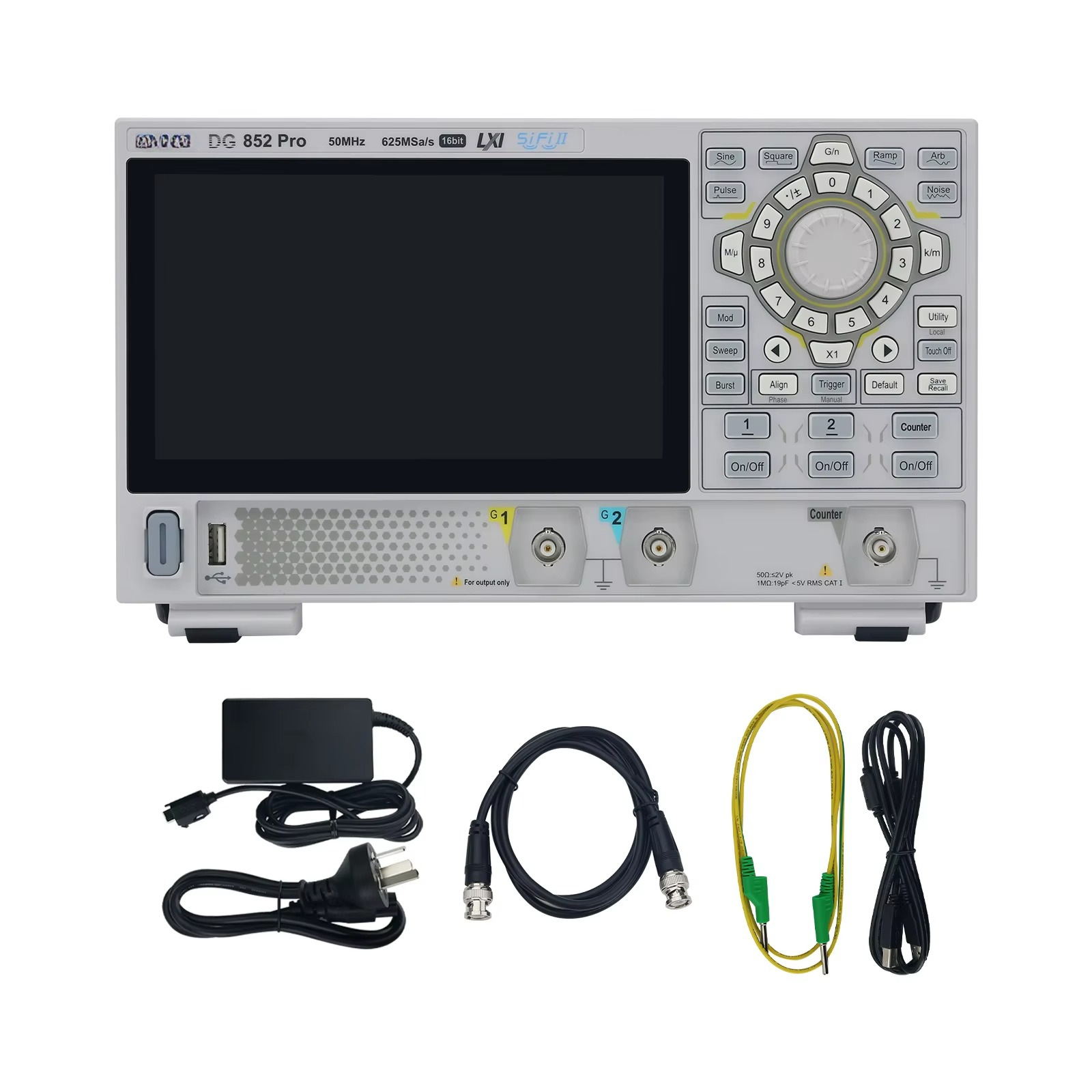 RIGOL DG852 Pro 50MHz Dual Cha - огляд і ціна Function Arbitrary Waveform Generator