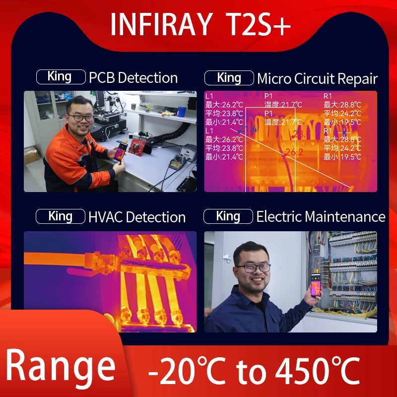 InfiRay T2S Plus Thermal Image - огляд і ціна Thermal Imaging Camera Pcb Repair