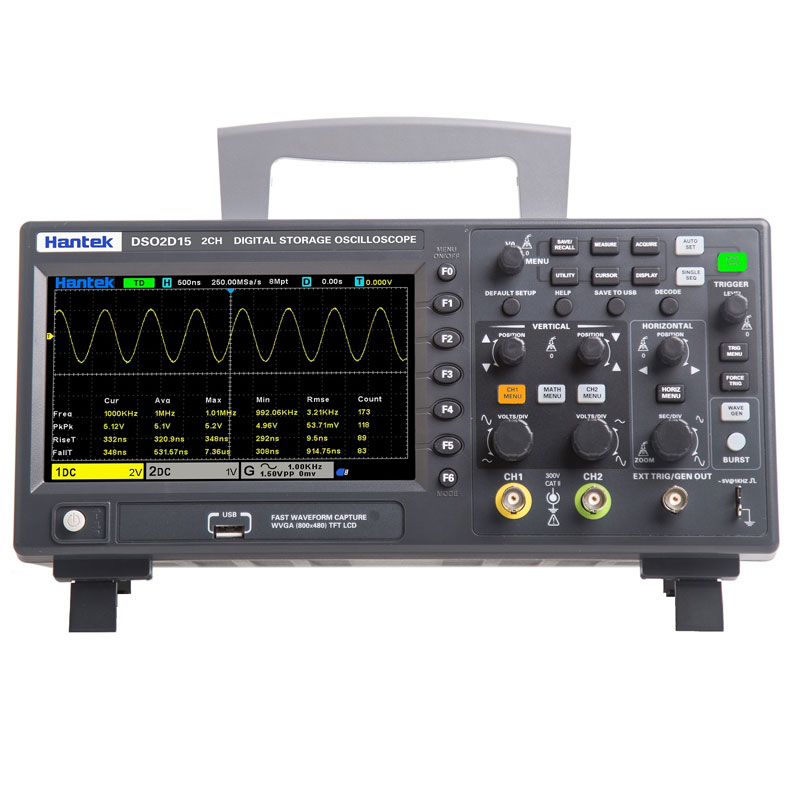 New In stock Hantek DSO2C10 2  - огляд і ціна Digital Storage Oscilloscope 100Mhz