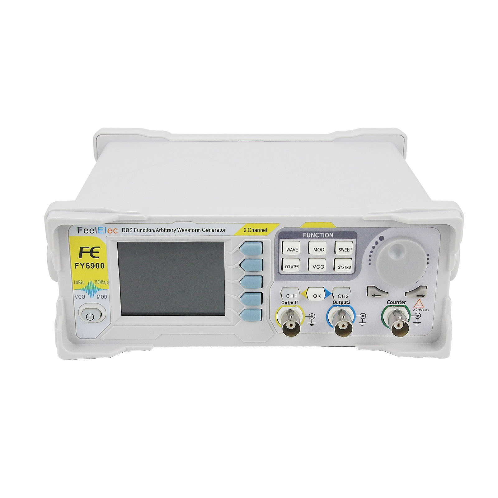 FY6900-50M 50MHz 2-Channel Fun - огляд і ціна Function Arbitrary Waveform Generator