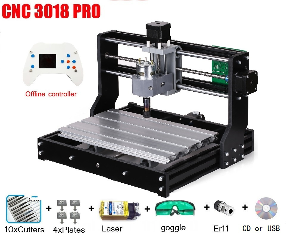 CNC 3018 PRO Laser Engraver Wo - огляд і ціна Mini Laser Engraver Cnc Router