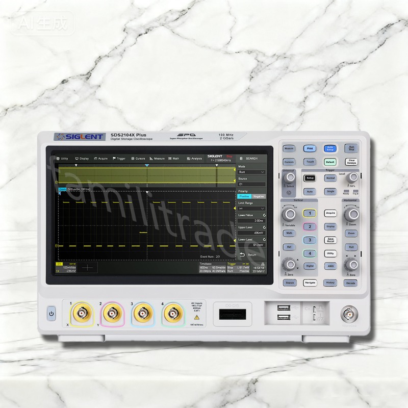 1PC SIGLENT SDS2104X PLUS 4-Ch - огляд і ціна Digital Storage Oscilloscope 100Mhz