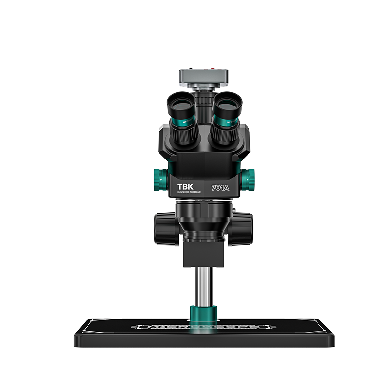 TBK 701A Trinocular Stereo Mic - огляд і ціна Stereo Trinocular Microscope Pcb