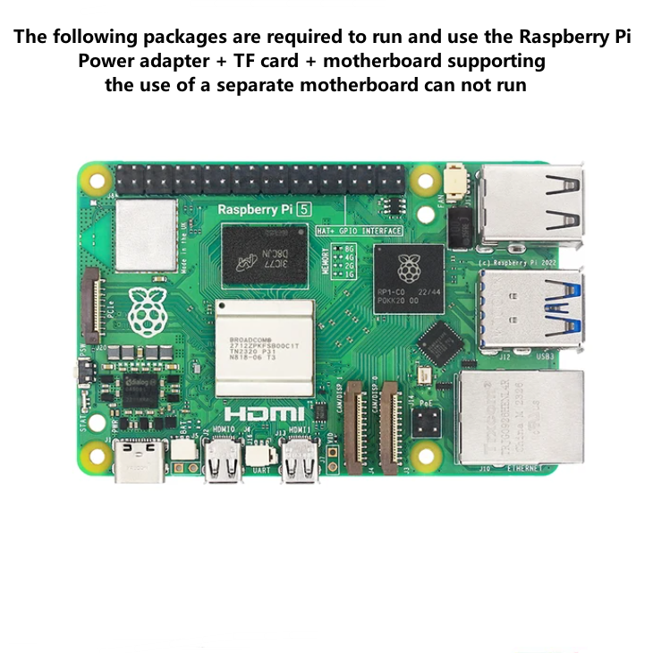 New Original Raspberry Pi 5 4G - огляд і ціна Raspberry Pi 5 8Gb Kit
