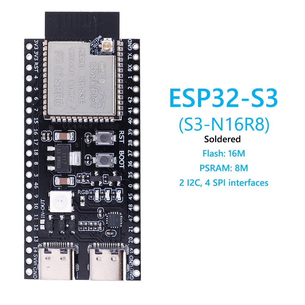 ESP32 S3 Development Board wit - огляд і ціна Esp32 S3 Development Board Lot