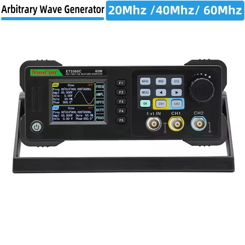 ET3320C ET3340C ET3360C Two-Ch - огляд і ціна Function Arbitrary Waveform Generator