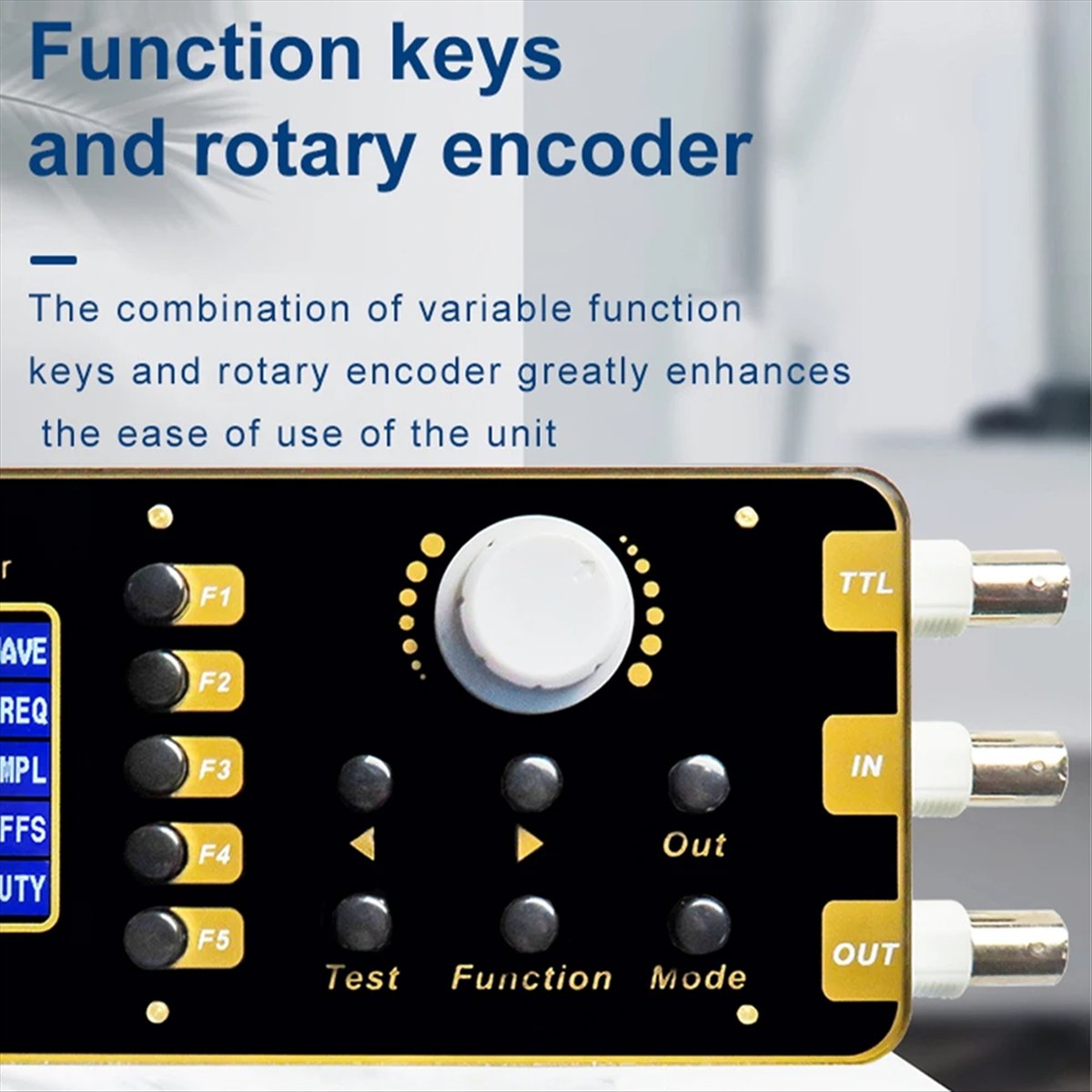 M85K QLS325S 2.4 Inch DDS Func - огляд і ціна Function Arbitrary Waveform Generator