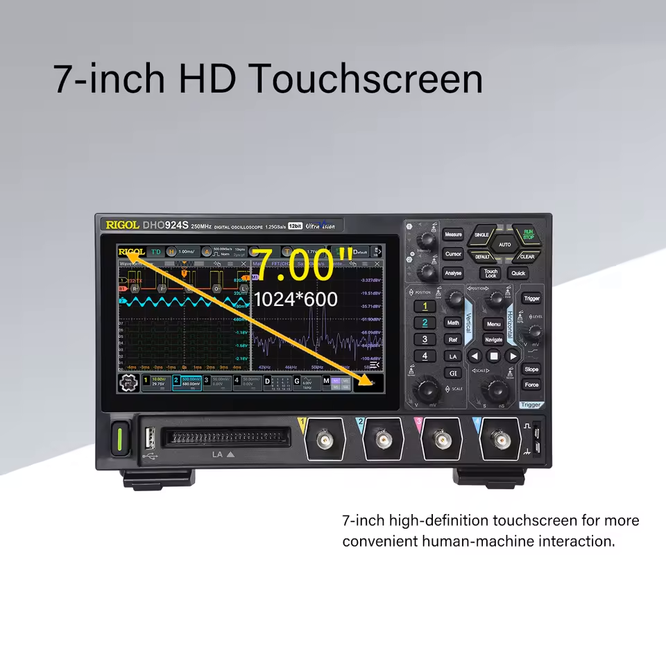 RIGOL DHO900 Series Oscillosco - огляд і ціна Signal Generator Spectrum Analyzer