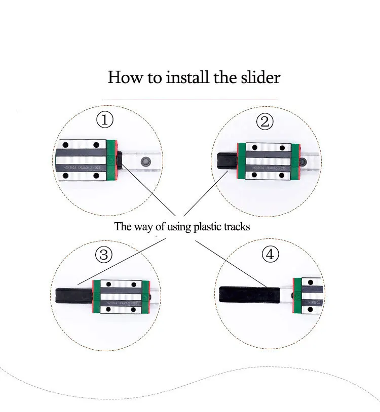 6PCS MGN9H 1PCS MGN12H Linear  - огляд і ціна Voron 2.4 R2 Kit