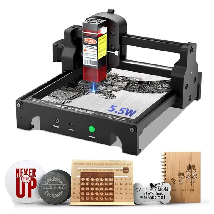 5.5W Mini Laser Engraving Cutt - огляд і ціна Mini Laser Engraver Cnc Router