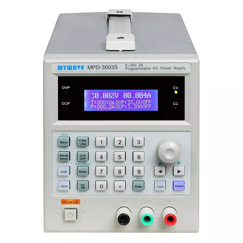 MPD-3003S Programmable Single  - огляд і ціна Linear Lab Power Supply Adjustable