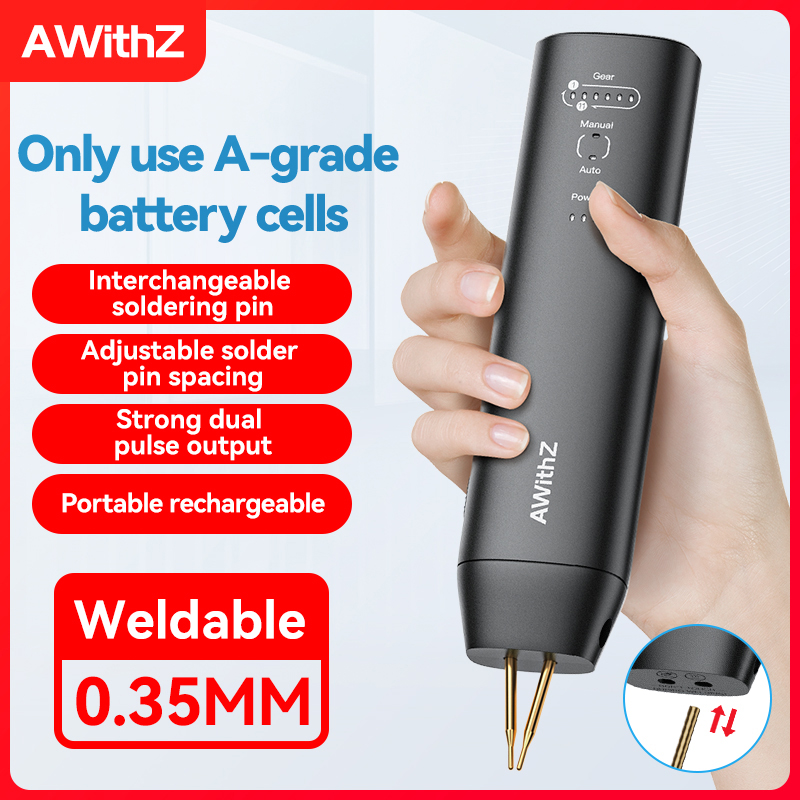 Awithz Portable Battery Spot W - огляд і ціна Spot Welder 18650 Battery Pack