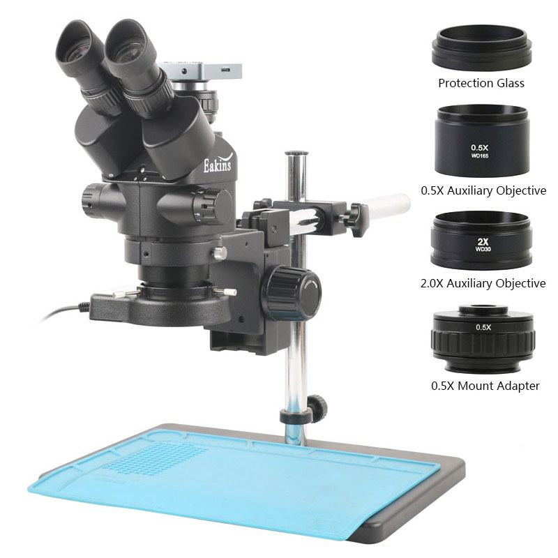 8.3MP 4k 1080P HDMI USB Video  - огляд і ціна Stereo Trinocular Microscope Pcb
