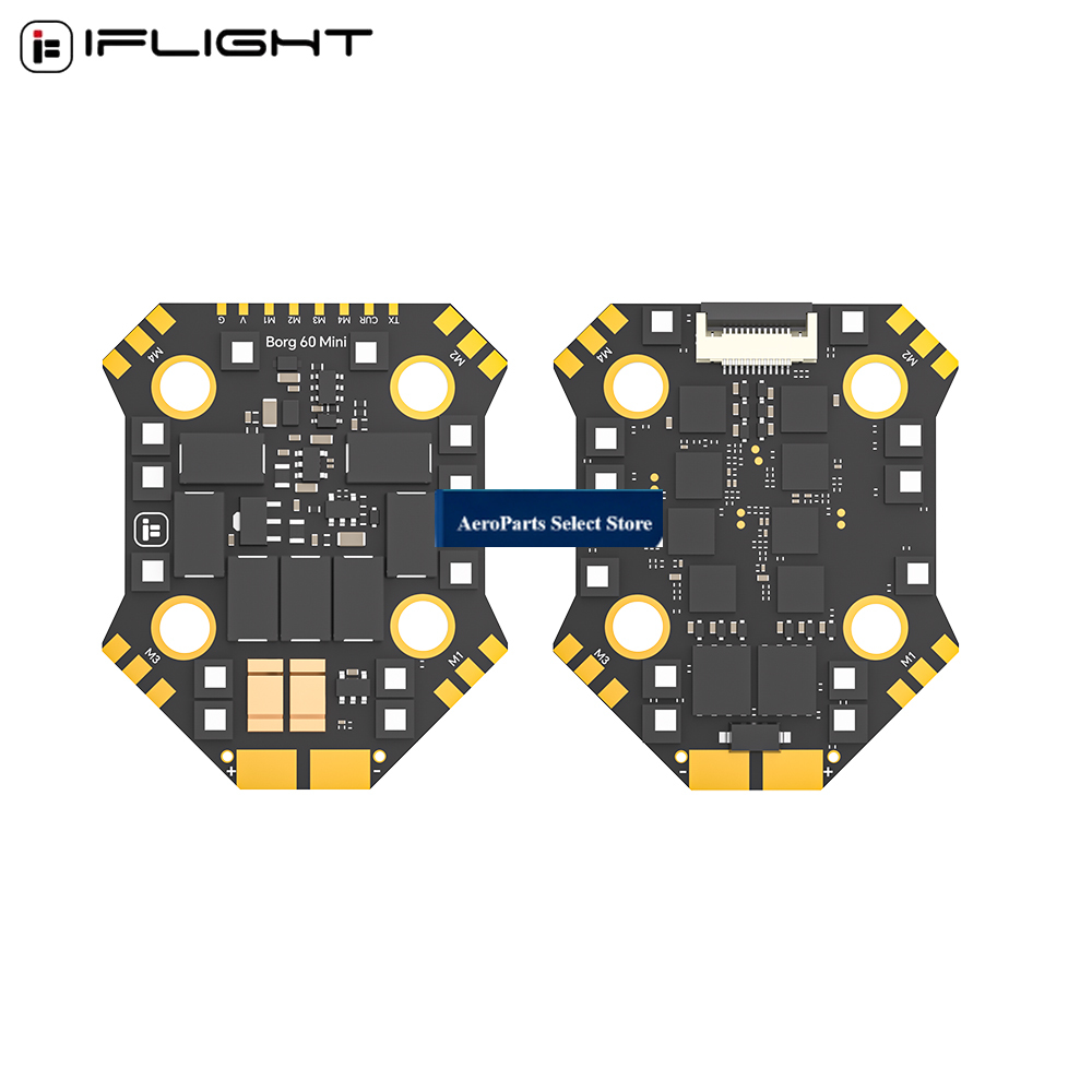 APartsIFlight Borg Mini F7 60A - огляд і ціна Fpv Flight Controller F7 Stack 60A