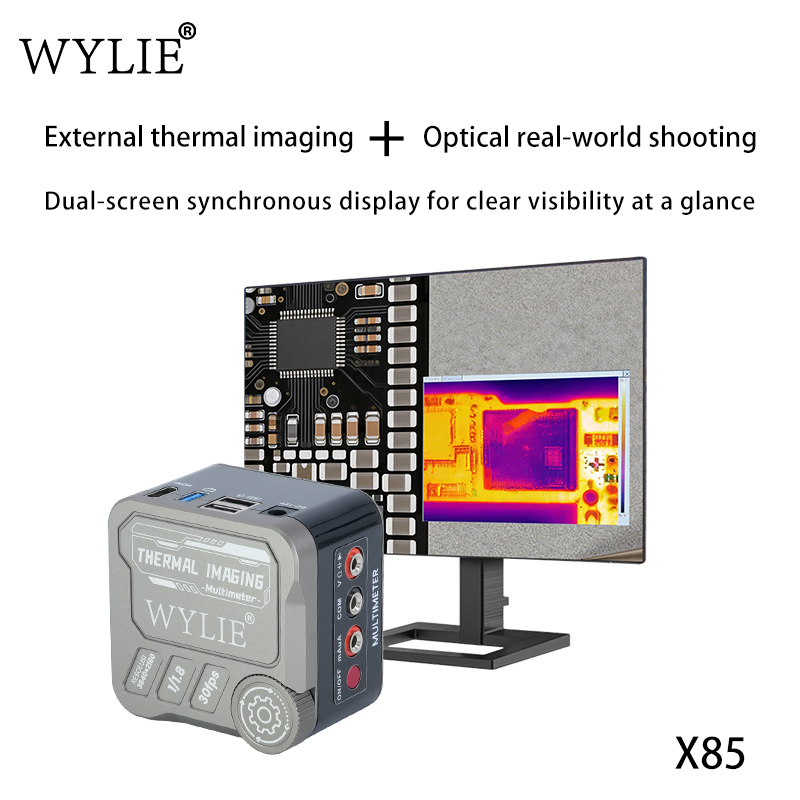 WYLIE X85 4K Industrial Micros - огляд і ціна Thermal Imaging Camera Pcb Repair