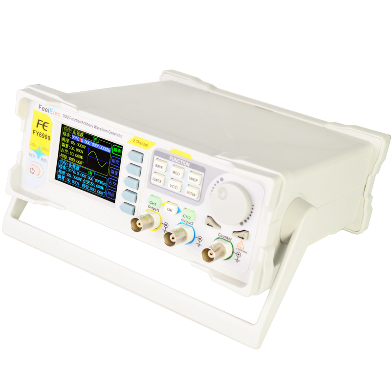 New FY6900 60MHz Dual Channel  - огляд і ціна Function Arbitrary Waveform Generator