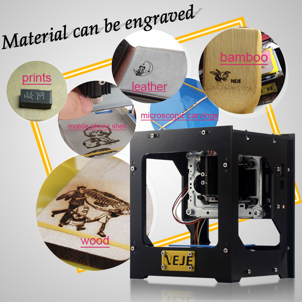 NEJE 500MW Mini CNC Router Las - огляд і ціна Mini Laser Engraver Cnc Router