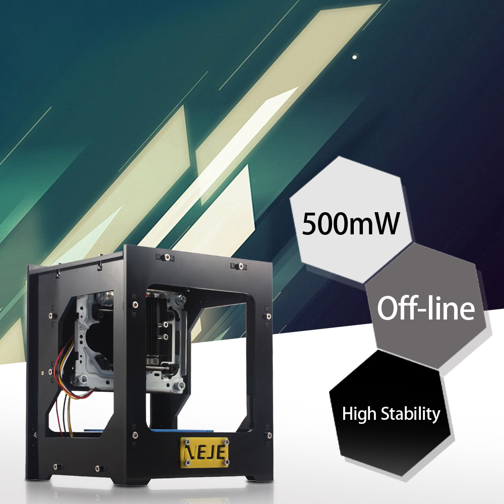 NEJE 500MW Mini CNC Router Las - огляд і ціна Mini Laser Engraver Cnc Router