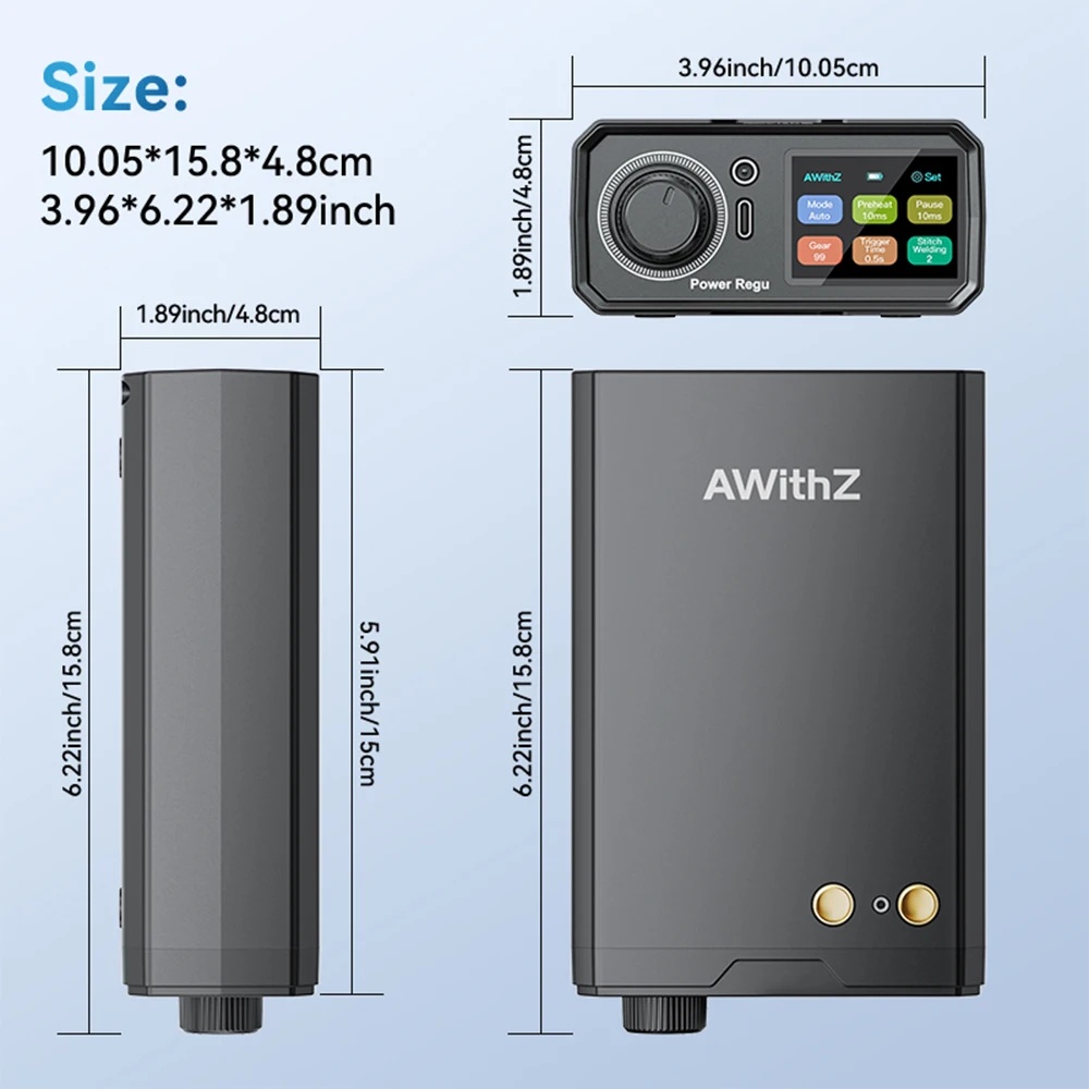 Awithz UK3 Portable Battery Sp - огляд і ціна Spot Welder 18650 Battery Pack