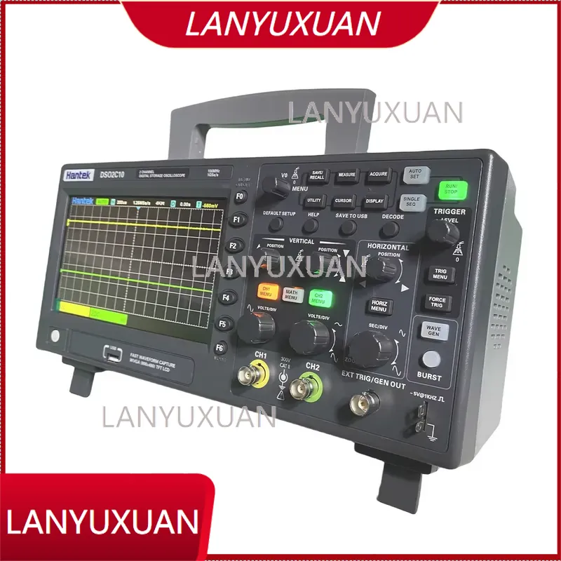 Hantek DSO2C10 Digital Storage - огляд і ціна Digital Storage Oscilloscope 100Mhz