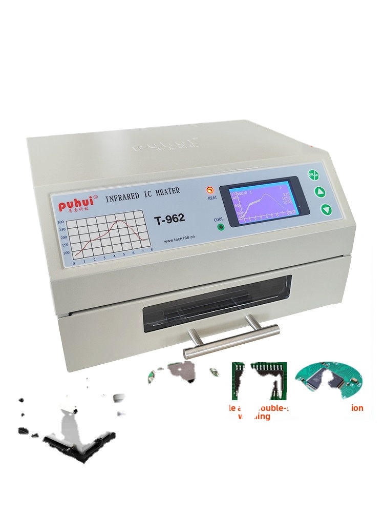 Puhui T962 Small Economical PC - огляд і ціна Reflow Oven Pcb T962