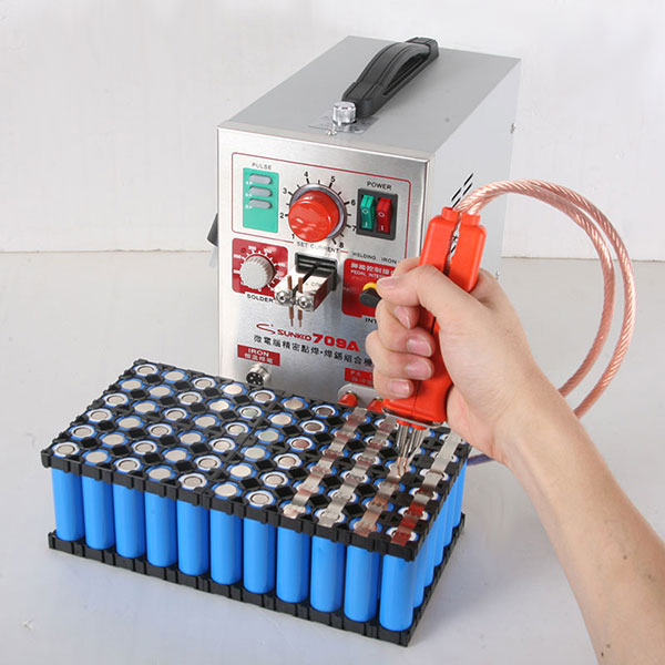 1.5KW SUNKKO 709A 220/110V Bat - огляд і ціна Spot Welder 18650 Battery Pack