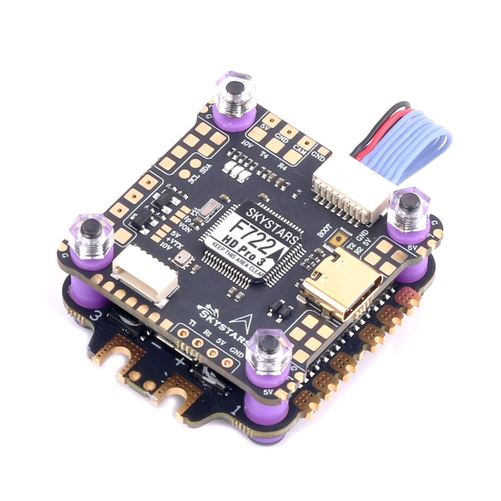 SKYSTARS F7 Flight Controller  - огляд і ціна Fpv Flight Controller F7 Stack 60A