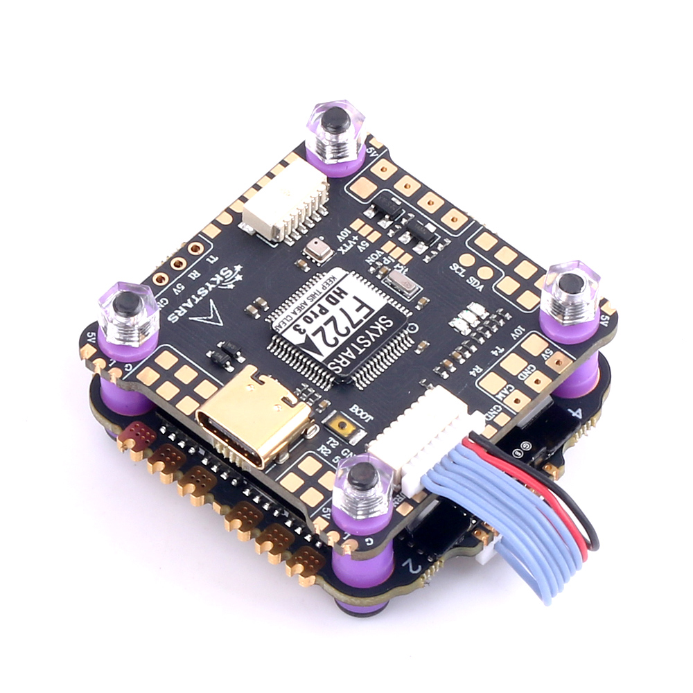 SKYSTARS F7 Flight Controller  - огляд і ціна Fpv Flight Controller F7 Stack 60A