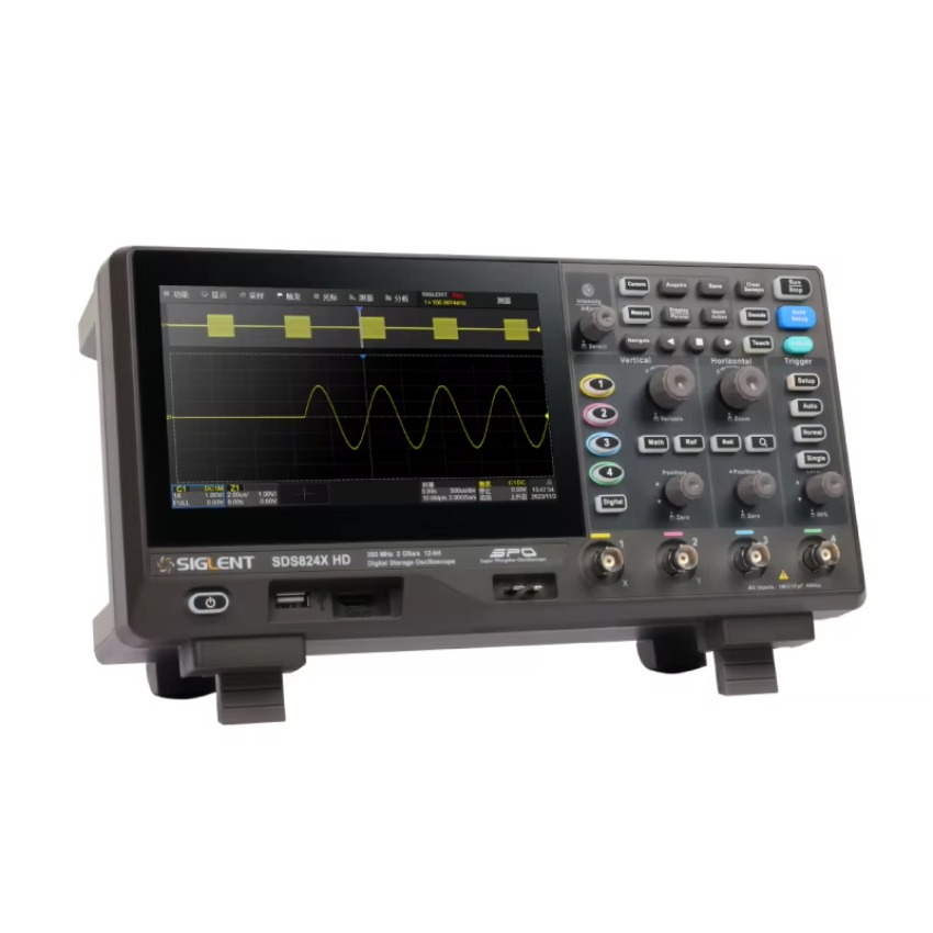 SIGLENT SDS802XHD/SDS812XHD O  - огляд і ціна Digital Storage Oscilloscope 100Mhz