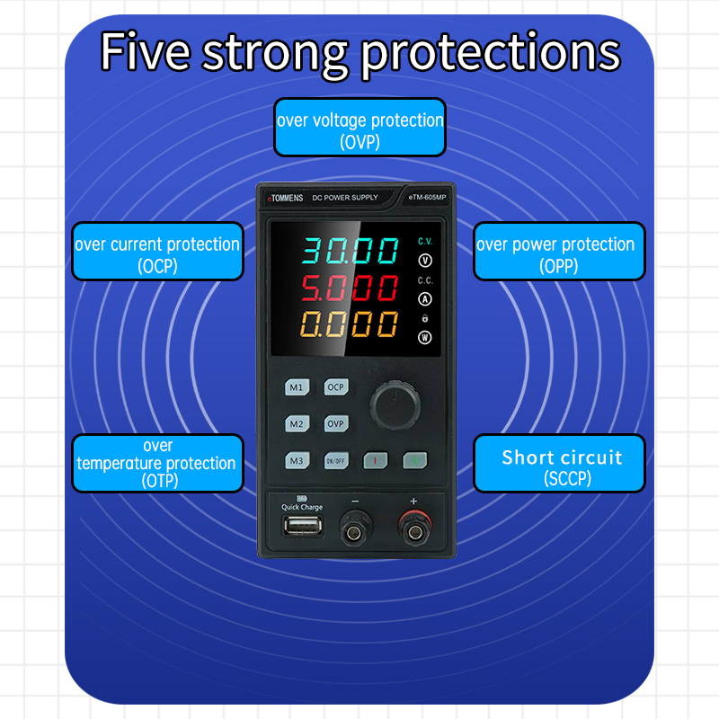 ETOMMENS 30V 10A 300W ETM-3010 - огляд і ціна Programmable Dc Power Supply 30V 10A