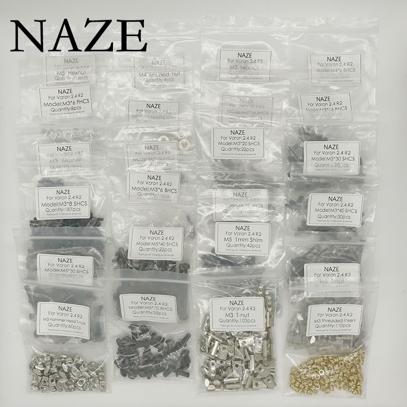 NAZE Voron2.4 3D Printer R1/R2 - огляд і ціна Voron 2.4 R2 Kit